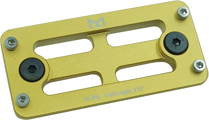MLOK Arca Rail Tripod Ballhead-Bog Quick Release Plate,for RRS Dovetail by LYHgogo