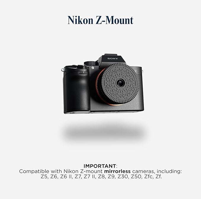 Original Retropia Repurposed Disposable Camera Mirrorless Lens | Unlimited Film-Look Photos | Compact Pancake Lens, 32mm Focal Length & Fixed f/11 Aperture (Nikon Z-Mount Mirrorless Compatible) - Image 2