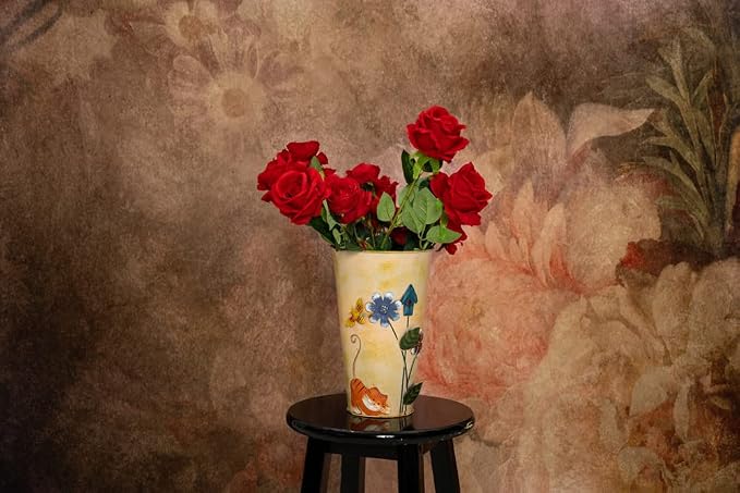 Kate 6.5x10ft Fine Art Floral Backdrop for Photography Painting Flowers Texture Headshot Portrait Background for Photographers Studio Props - Image 4