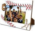 Baseball Picture Frame for 4x6 Photo, Sports Team Photo Frame with Easel Back, Baseball Decor for Desk Shelf, Gift for Players Boys Girls Team Senior Night by Unknown