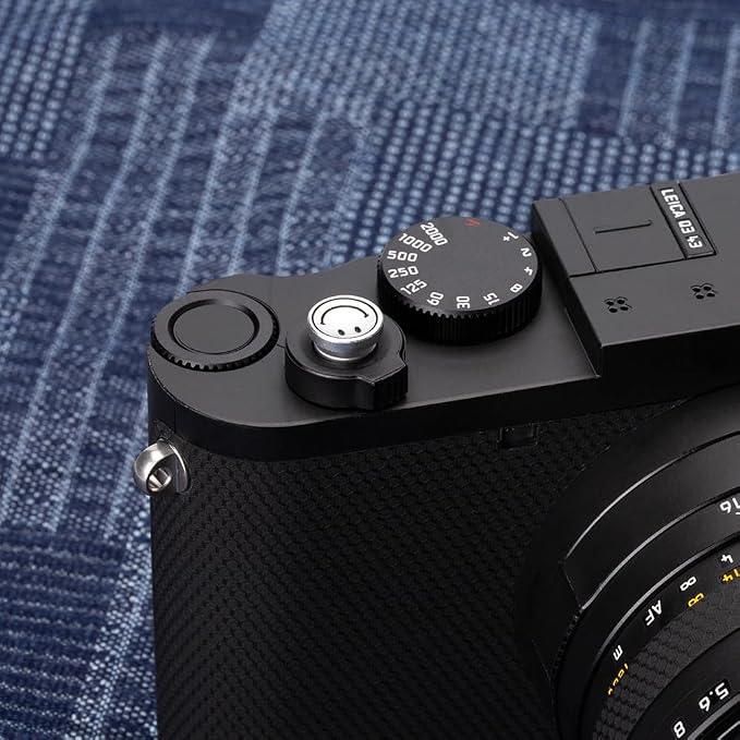 Camera Shutter Button Compatible with FUJIFILM X-T5 X-T4 X-T20 X-T30 X-T200 X-PRO2 ，,Soft Release Button for laica M9 (Smile) - Image 6