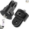 Niewalda 1/4"-20 Aluminum Camera Tripod Mount Adapter for Gorpo,2PCS | Compatible with GoPro Hero, Insta360, DJI Osmo and Standard Vlog Rig Accessories, With Reinforced Turntable Adapter by Niewalda