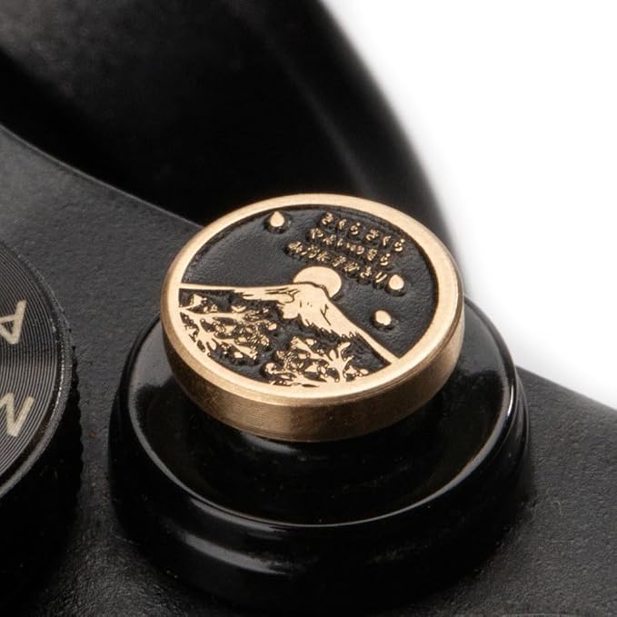 Falling Cherry Blossoms Camera Metal Shutter Decorative Button for Fujifilm x100vi x100v xpro2 xt50 xt30 xt30ii for Nikon zf (Copper Alloy-Shutter Decorative Button) - Image 3