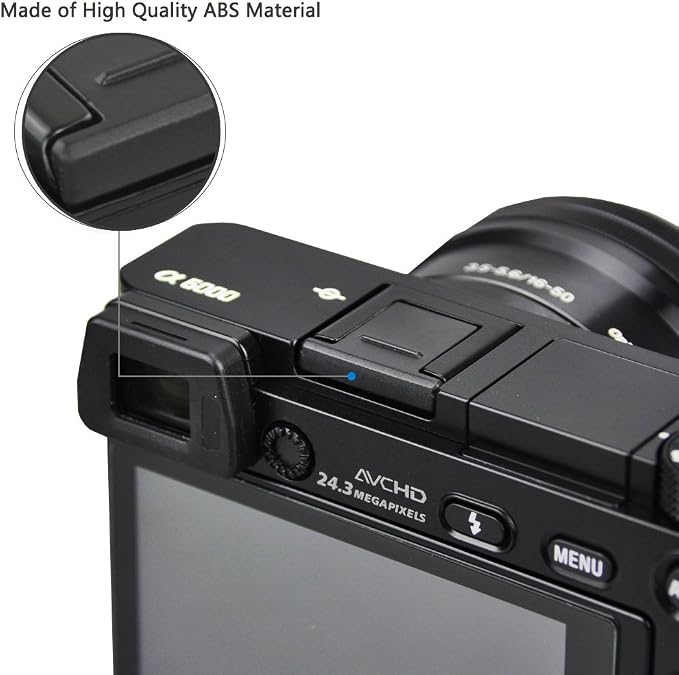 JJC 2-Pack FA-SHC1M Hot Shoe Cover Cap for Sony A6000 A6100 A6700 A7 ZV-E10 | for Sony A6400 A6500 A6600 A1 II A7C II A7CR A7V A7 IV III A7R VI V IV III A7S III ZV-1 II ZV-E1 A9 II A99II RX10 VI & More - Image 4