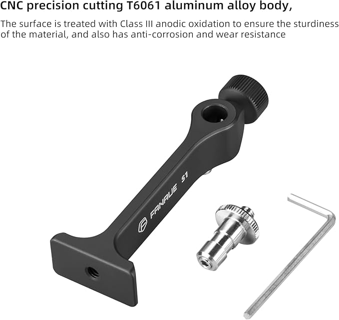 Binocular Tripod Adapter, Binocular Mount 1/4 Inch Threading Mount Aluminium (s1) - Image 5