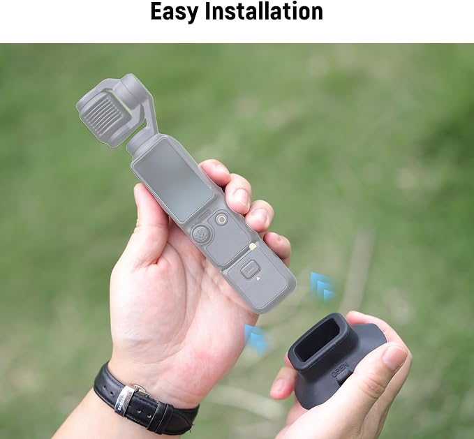 NEEWER Basics AC023 Suction Cup Base Mount Compatible with DJI Osmo Pocket 4 & Pocket 3 Gimbal Camera, Silicone Table Holder ø 64mm Nonslip Soft Stable Accessories, Supports Battery Handle Charging - Image 5