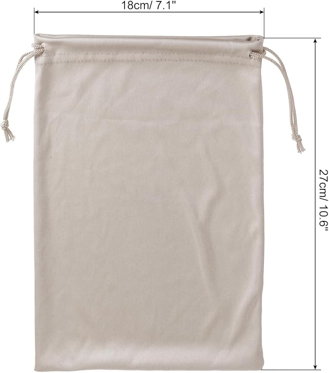 PATIKIL Ski Goggle Bag, Microfiber Snow Goggles Case Storage Sleeve Drawstring Pouch - Image 2