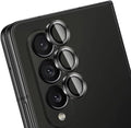 Camera Lens Protector for Samsung Galaxy Z Fold 4,1 Pack | Tempered Metal Glass Camera Cover Film,HD Clear,Anti-Scratch Lens Screen Protector Film,Case Friendly,Black Titanium by Unknown