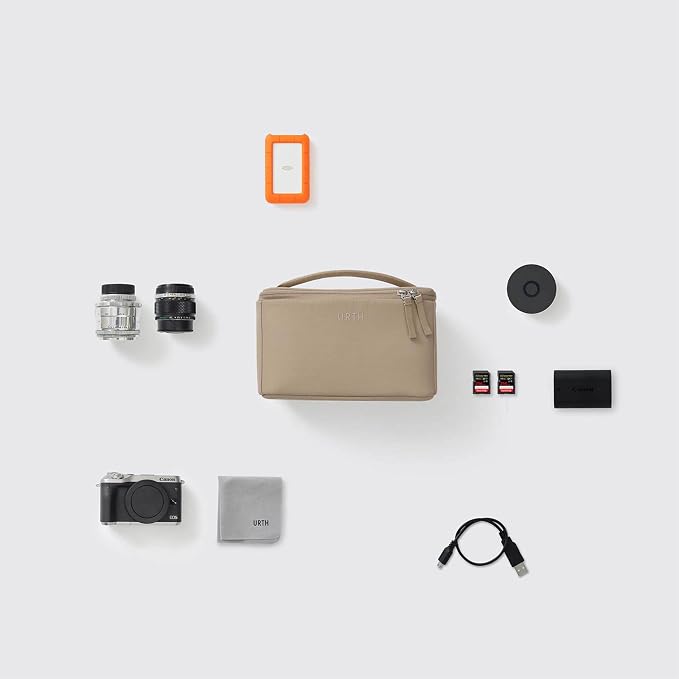 Urth Arkose Camera Insert Bag – for DSLR Camera and Lens, Weatherproof + Recycled - Image 8