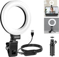NEEWER Basic 5" Ring Light for Video Conference Lighting, Clip on Light Kit with Desk Tripod Stand for Monitor Laptop Computer Zoom Call Live Streaming Remote Working Learning Video Recording, BR60 by Neewer