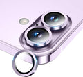 Camera Lens Protector for iPhone 17/16/16 Plus- Lavender | 9H Tempered Glass, Metal Individual Camera Cover, Accessories, Anti-drop, Case Friendly, HD Clear, Anti-Scratch by WumigooProducts
