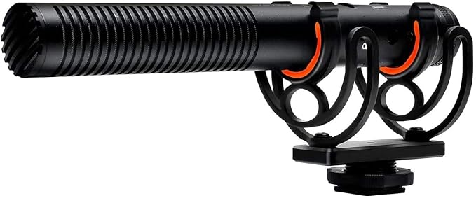 Canon XA30/XA35 Advanced Super Cardioid XLR Microphone (Stereo/Shotgun) with Dead Cat Wind Muff by DigitalNc