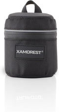 Camera Lens Case Lens Bag Compatible (3.15" x 3.15"(Nylon, Black)) by XAMOREST