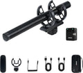 SYNCO D2 Wireless Shotgun Microphone Hypercardioid Condenser Mic | Wireless Camera Microphone, Hypercardioid Pickup, Low Latency Audio, DSLR Video Recording, for Camera Film Interview ENG/EFP by SYNCO