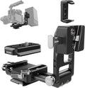 NEEWER V Mount Battery Plate with Arca Type QR Plate, Portable Charger Holder, Foldable V Lock Adapter for NEEWER PS099E, Compatible with DJI RS4 RS3 Gimbal Camera Cage Video Rig Accessories, PS017A by Neewer