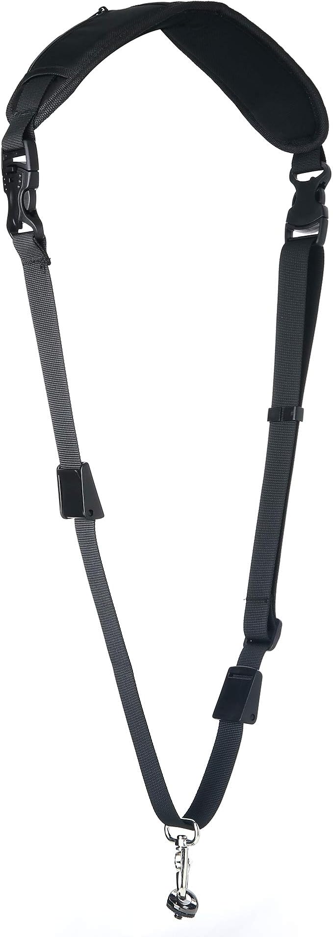 Ruittos Camera Strap,DSLR Shoulder Strap Crossbody Sling Quick Release Storage Pocket Black - Image 2
