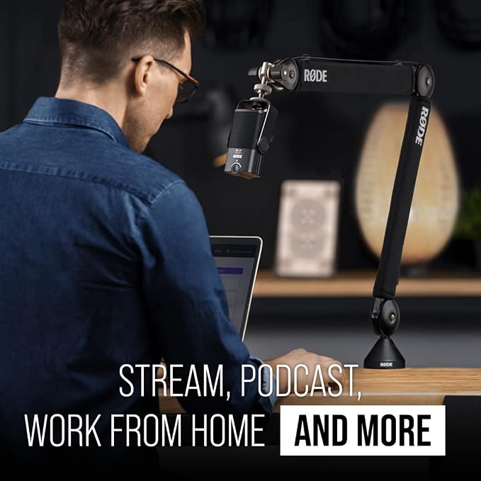 RØDE PSA1+ Professional Studio Arm with Spring Damping and Cable Management, Black - Image 9