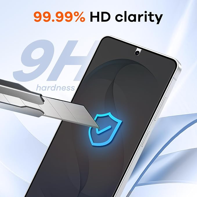 3+3 for Samsung Galaxy S26 Ultra Privacy Screen Protector Camera Protector | 9H Tempered Glass Cell Phone Camera Lens Protector - Image 6