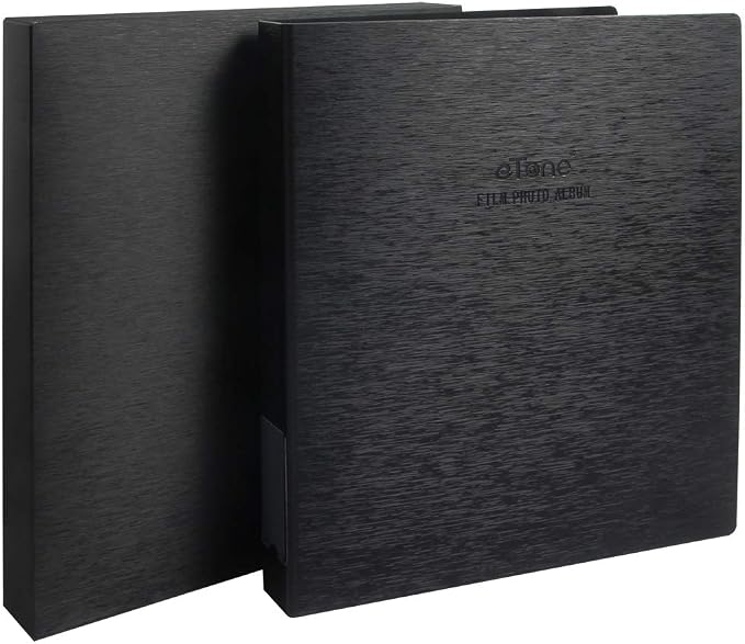 Acid Free Archival Film Bag Album Film Protector Storage Box Archival 3 Ring Binder for Printfile Standard 135 35mm 120 4x5 8x10 Negative Pages Film Bag by eTone