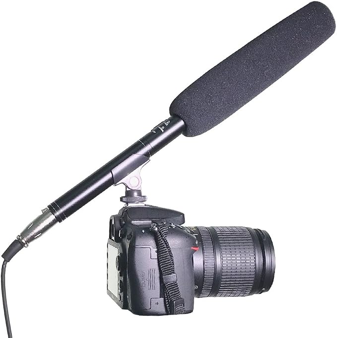 Ruittos Camera Microphone 14inch Long Shotgun Mic for Video Recording | on-Camera Microphone for Canon Nikon Sony....DSLR/SLR/Video Camcorder Interview Boom Mic - Image 2