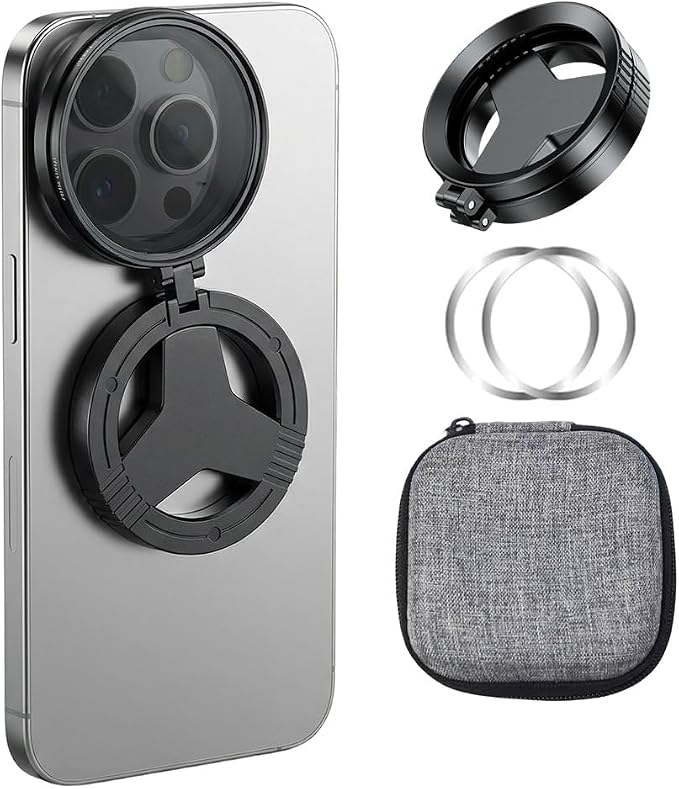 2 in1 Magnetic CPL Star Filter, 2026 New Magnetic CPL Phone Camera Lens Filter Kit, Upgraded Polarizing Filter for Cellphone and Camera, Polarizing Lens for Travel (Set) by Unknown