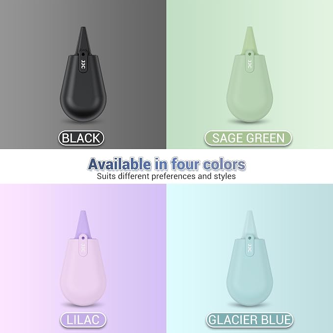 JJC Pocket-Sized Silicone Camera Dust Blower Small Lens Air Blower - Lilac | Lens Cleaner Air Blower for Sensor LCD Keyboards Filters Printing, Compact Portable Dust Blower for Outdoor Travel Cleaning - Image 4