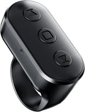 Phone Remote with Zoom for iPhone Android Camera Accessories, Phone Front/Rear Camera Flip Wireless Shutter, Content Creator Must Have Selfie Essentials for Photo Snap Tiktok YouTube Video Recording by Kefotic