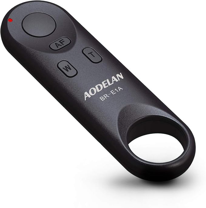 Camera Remote Control for Canon EOS RP, EOS R, R5, R6, M50, M50 II | 6D Mark II, 77D, 850D, 800D, 200D, 250D, EOS Rebel SL2, Rebel T7i, T8i, 90D, EOS M6 Mark II, SX70 HS; Replaces Canon BR-E1 by AODELAN