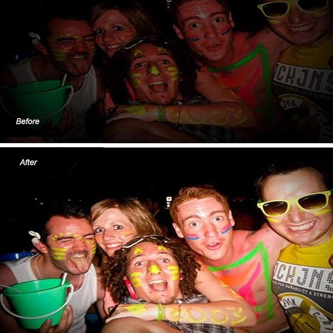 LED Light up case for iPhone 14 pro max,LED Illuminated Selfie Light[Rechargeable],Great for a Bright Selfie Light Up Case Cover (for iPhone 14 pro max-Black) - Image 3