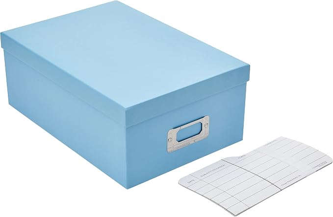 Pioneer Photo Albums B-1S Sky Blue Storage Box (Pack of 6) - Image 2