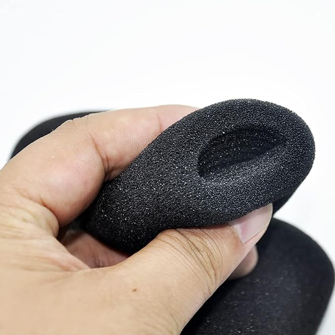 GSHLLO 2 Pcs Camera Microphone Windscreens Microphone Foam Cover Microphone Sponges Shotgun Microphone Windshield Headset Microphone Covers - Image 3