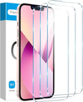 Fotbor for [3 Pack] iPhone 16e/13/13 Pro/14 Screen Protector Glass, 9H Tempered Glass Case Friendly HD Film Accessories iPhone 16e 13 13Pro 14 6.1" by Fotbor