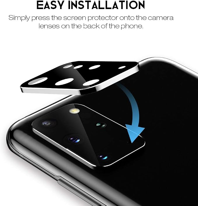 LK 4 Pack 2 Pack Screen Protector + 2 Pack Camera Lens Protector for Samsung Galaxy S20 Plus 6.7-inch, Positioning Tool, In-Display Fingerprint Support, HD Ultra-Thin, Flexible TPU Film | Positioning Tool, In-Display Fingerprint Support, HD Ultra-Thin,... - Image 7