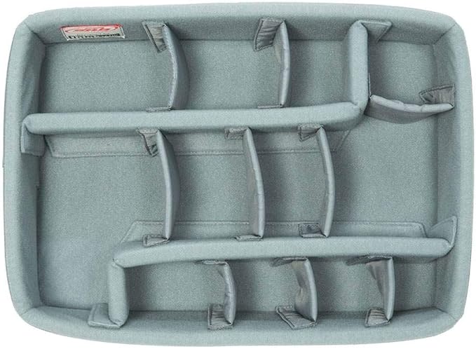 SKB Cases iSeries Storage Organizer iSeries 3i-1510-6 Think Tank Designed Padded Divider Set, Gray (5DV-1510-TT) - Image 2