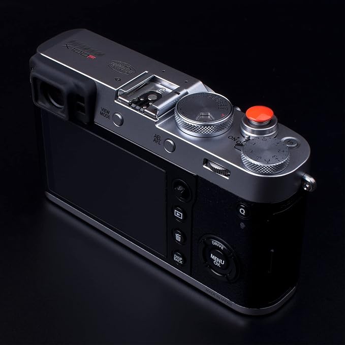 Orange Metal Soft Shutter Release Button | Delicate Camera Shutter Button 11mm Concave 10mm Convex Surface(2 Pack) - Image 4