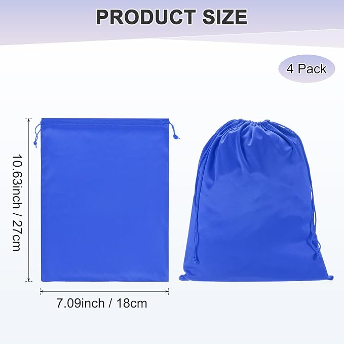 M METERXITY Ski Goggle Bag, Soft Microfiber Pouch Bags Case with Drawstring for Snow Goggles/Camera Lenses/Sunglasses - Image 3