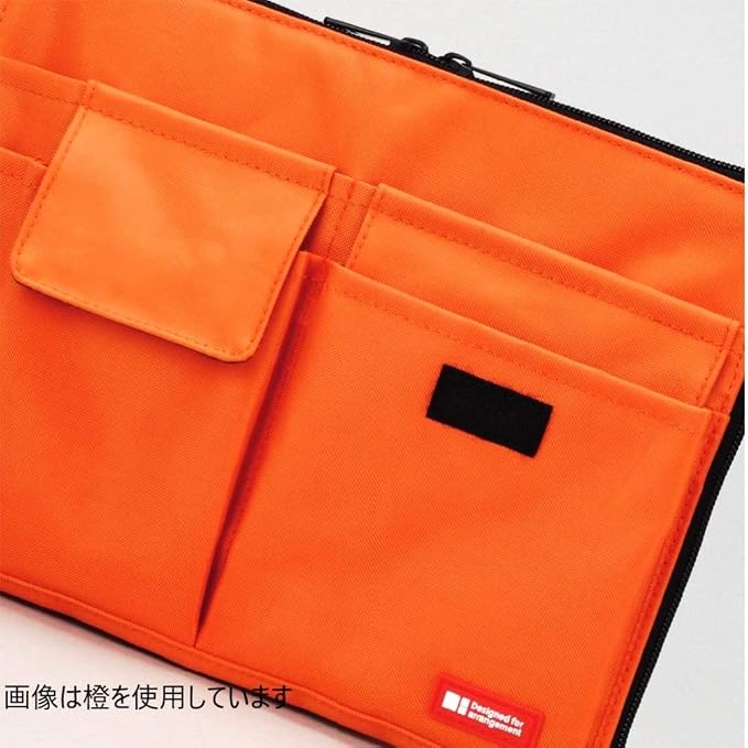 LIHITLAB Laptop Sleeve With Storage Pockets (Bag-in-Bag), 7.1 x 9.8 Inches, Indigo (A7553-11N) - Image 5