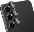 Camera Lens Protector for Samsung Galaxy S23/S23 Plus/S24,1 Pack | Tempered Metal Glass Camera Cover Film,HD Clear,Anti-Scratch Lens Screen Protector Film,Case Friendly,Black Titanium by Unknown
