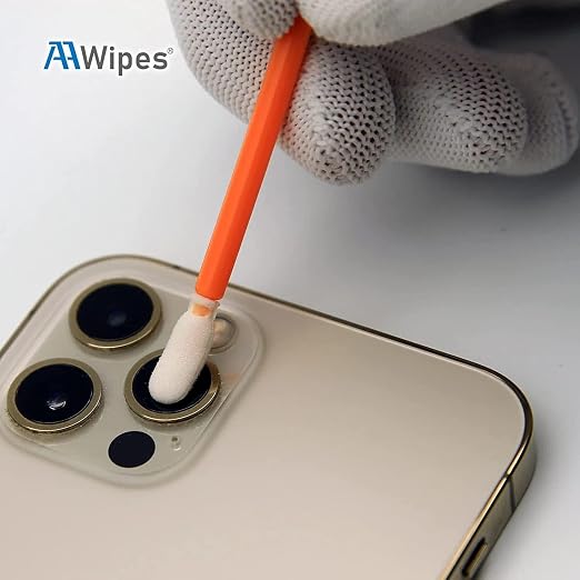 AAwipes Foam Tip Cleaning Swab Kit (5 Types, 500 Pack) Cleanroom Sponge Stick Foam Swab Bundle for Printer, Painting, Gun, Optics Lens,Camera Industry Use (FC501) - Image 5