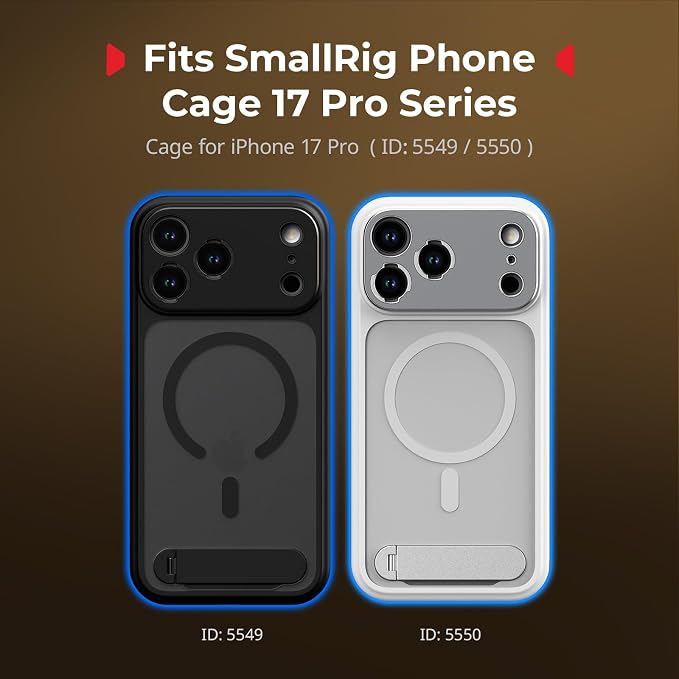 SmallRig FilMov 67mm Magnetic Filter Ring Adapter for Phone Case (SmallRig 17 Pro 5549/5550), Compatible with 67mm Magnetic Filter Series (4726/4581/4582/5169/5170)-5547 - Image 5