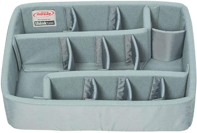 SKB Cases iSeries Storage Organizer iSeries 3i-1510-6 Think Tank Designed Padded Divider Set, Gray (5DV-1510-TT) by SKBCases