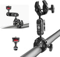 ULANZI Super Clamp Double Camera Clamp with 1/4" Adapter, CO17 Crab Plier | Clip Bracket Mount Monitor Magic Arm Double Ball Head Adapter for Photo Studio Light Stand Photo Boom Stand, Cross Bars by ulanzi