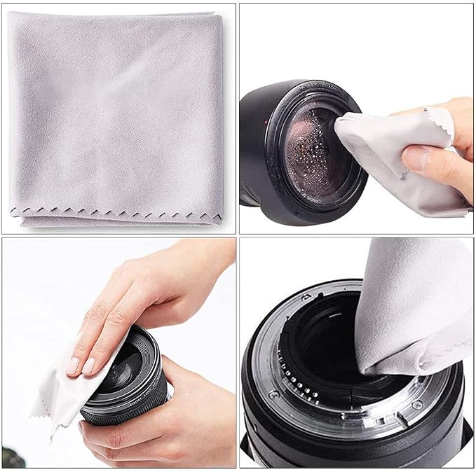 Professional Camera Cleaning Kit, Sensor Cleaning Kit with Air Blower Cleaning Pen Cleaning Cloth for Most Cameras Mobile Phone Laptop, for Camera/Optical Lens and Digital SLR Cameras - Image 3