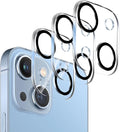 Dengduoduo 3 Pack Tempered Glass Camera Lens Protector for iPhone 14 6.1" & iPhone 14 Plus 6.7", Ultra HD, 9H Hardness, Anti-Scratch, Case Friendly, Easy to Install [No Affect on Night Shots] by Dengduoduo
