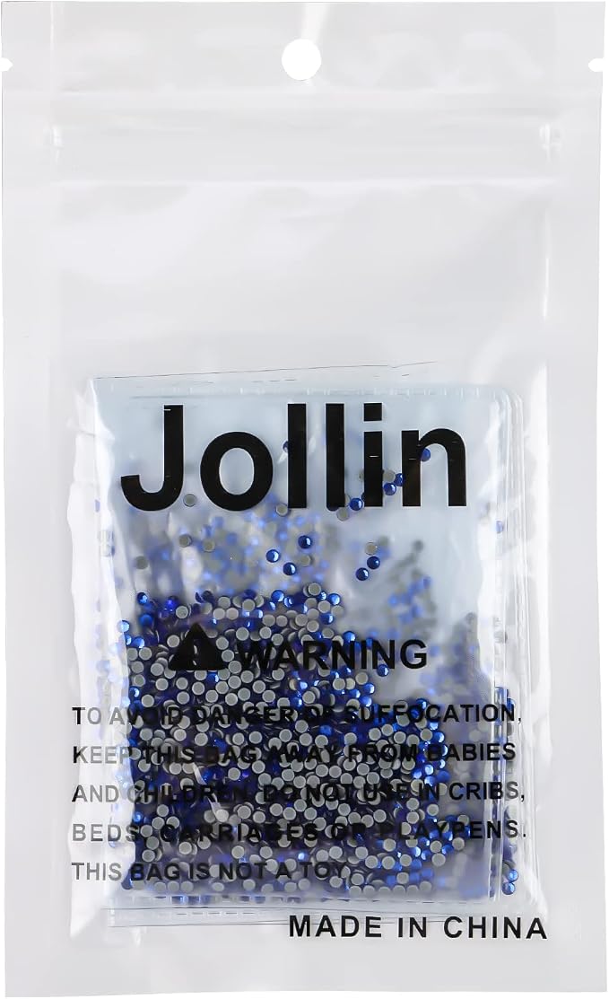 Jollin Hotfix Rhinestones Flatback Crystal Gems 2mm SS6, Sapphire | 2880pcs Hot Fix Crystals Glass Rhinestones for Bedazzling, Crafting, Clothes, Shoes & Accessories DIY Decoration - Image 7