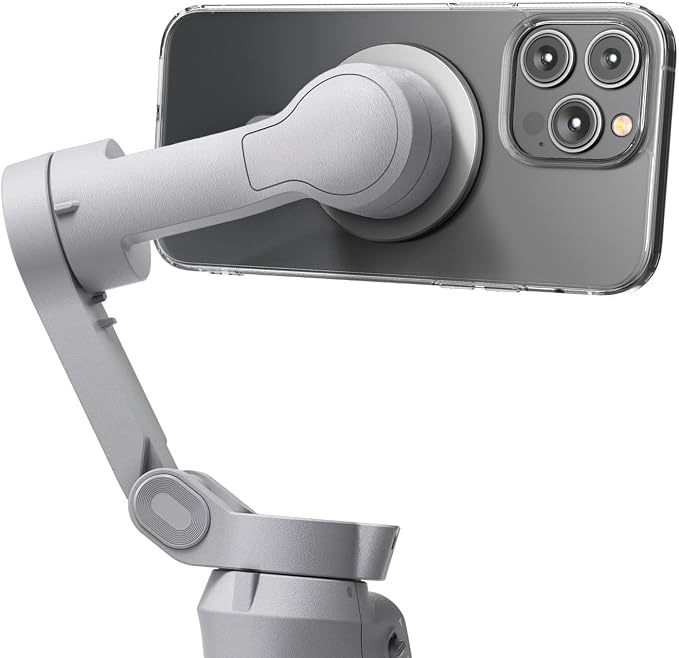 ENCASED Magnetic Adapter for DJI Osmo Mobile Smartphone Gimbal Stabilizer - Compatible with MagSafe (DJI OM 8 7P 7 SE 6 5 4) - Image 8
