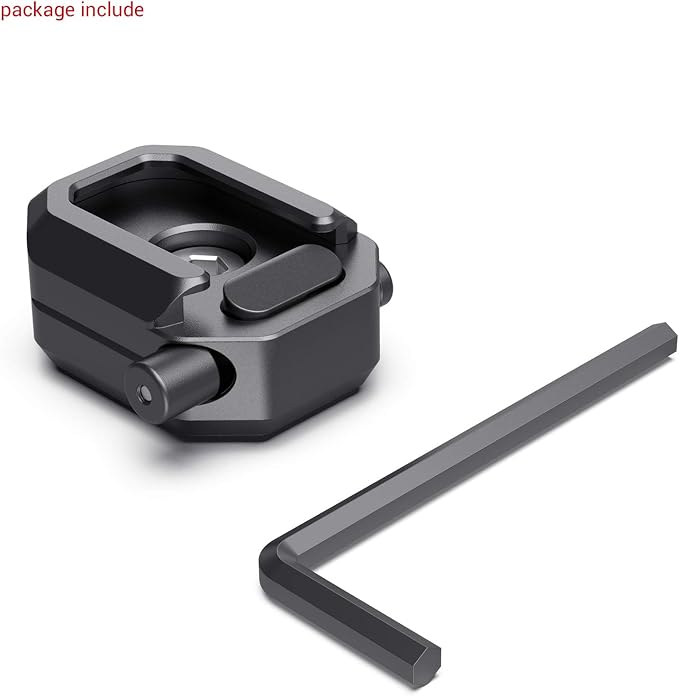 SmallRig Universal Cold Shoe Mount with Safety Release - 2797 | Multi-Functional Shoe Adapter, Mounts Mic/LED Light on DSLR Camera Rig, Safety Release Design for Secure Attachment - Image 7