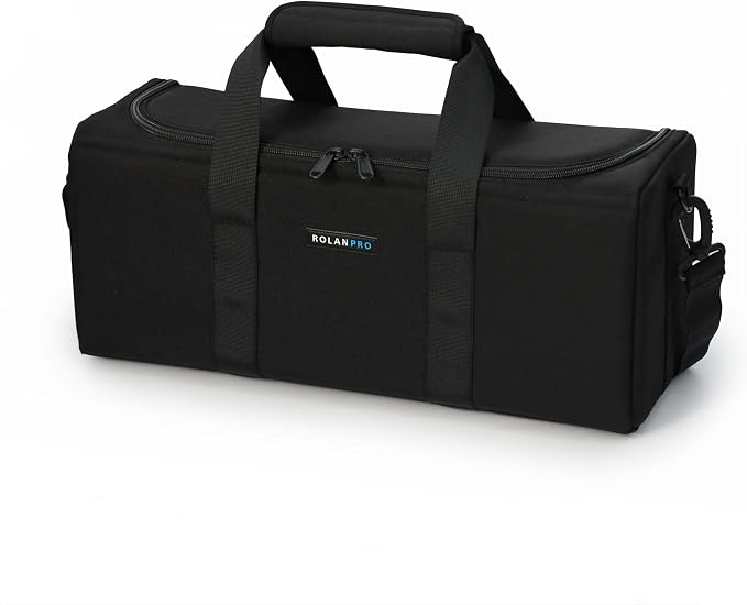 Rolanpro Telephoto Lens Camera Bag for Sony FE 400-800mm f/6.3-8 G OSS, Portable Hand-held Storage Bag, Lens Shoulder Bag (Black) by Rolanpro
