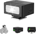 Ulanzi SL01 Mini Flash Speedlite On-Camera GN8 6500K for Sony Canon Nikon | Support Universal Touchpoint DSLR, Standard Single Contact Hot Shoe, for Fuji Panasonic Pentax Olympus, Type-C Rechargeable by ulanzi