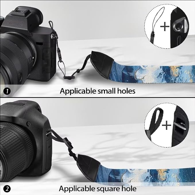 Coldinair Black Adjustable Camera Strap Universal Neck & Shoulder Soft Padded Strap for All DSLR Cameras,Binoculars - Image 5